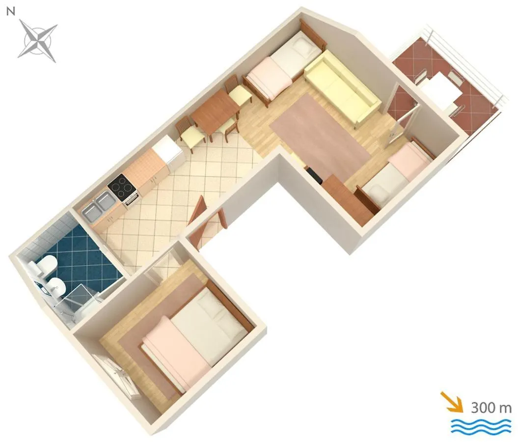Gasthuis Apartments And Rooms With Parking Space Selce, Crikvenica - 2362